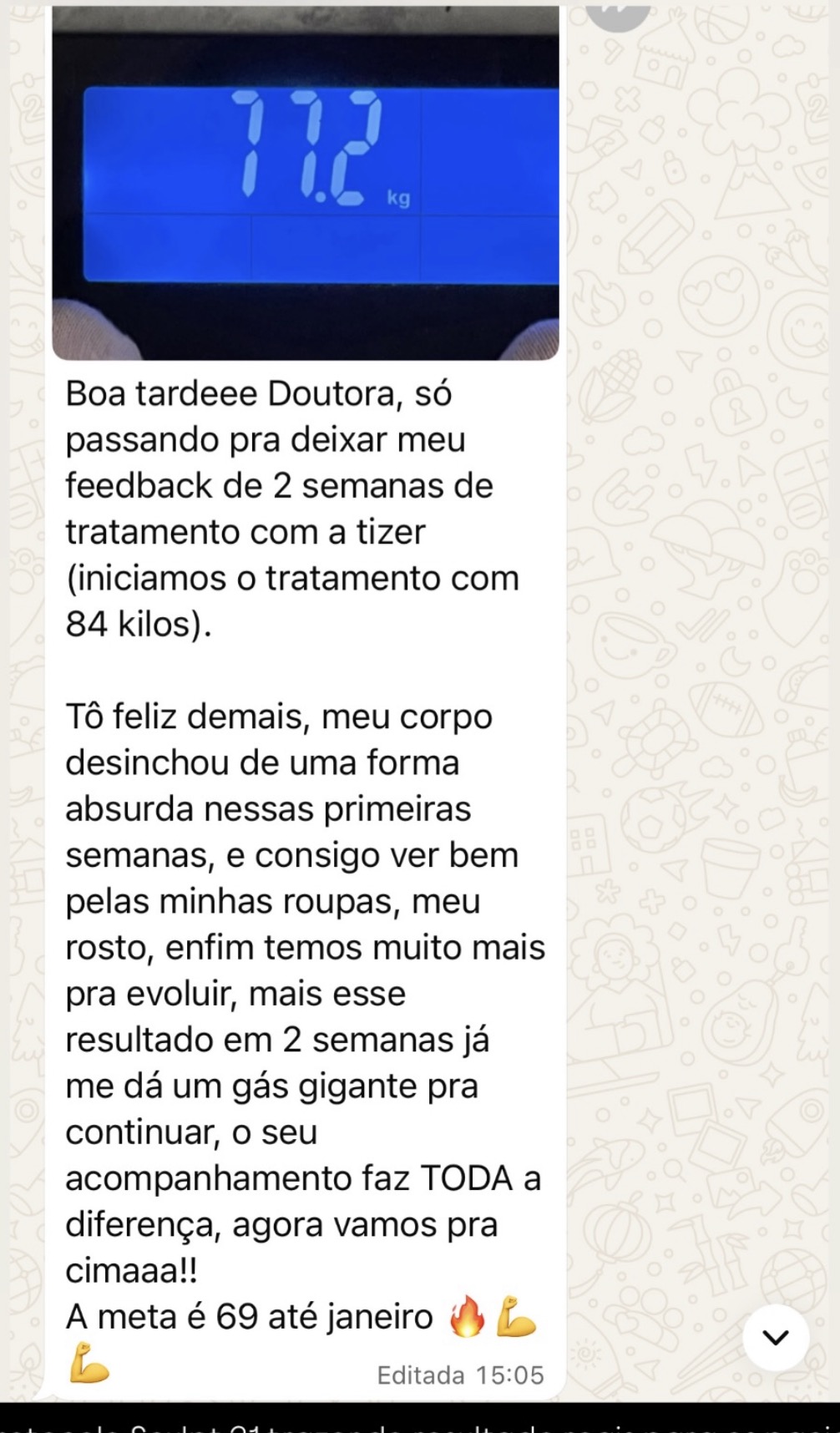 Depoimento paciente